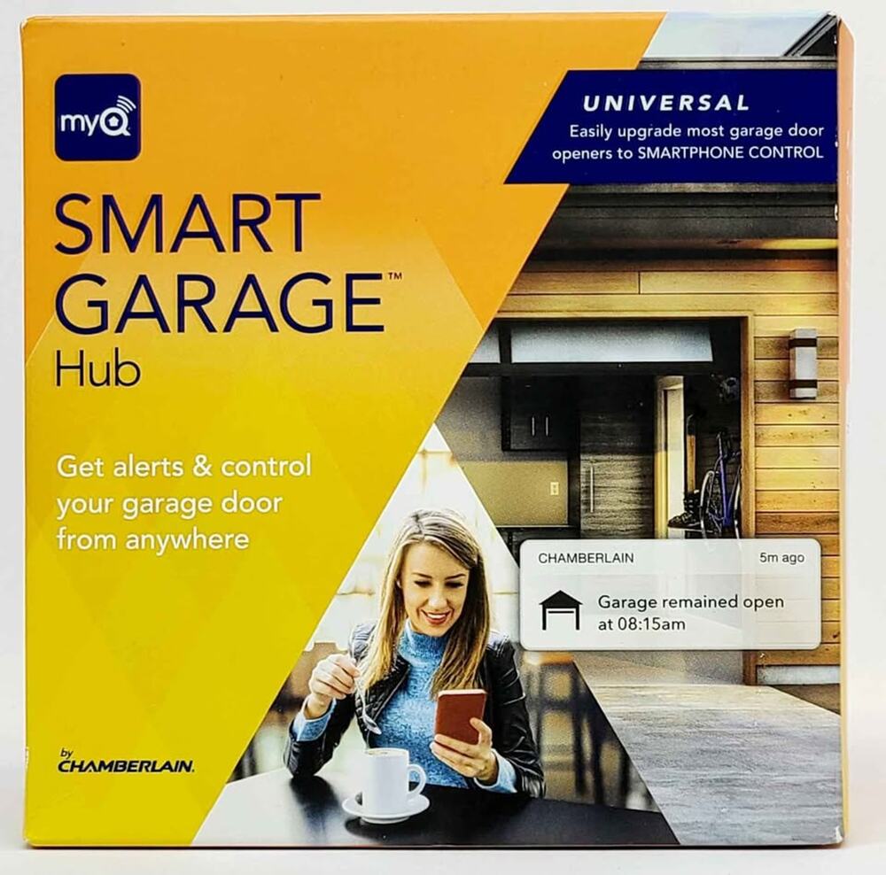 Chamberlain MyQ Smart Garage Door Opener Wireless Wi-Fi Hub Smartphone Control